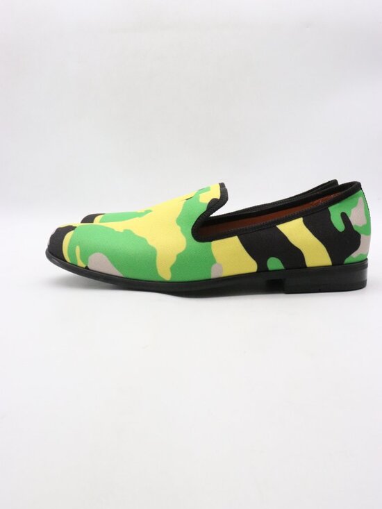 Duke & Dexter Camo Loafers Men\'s Size 11 Green Yellow Slip On Casual Shoes main image 10